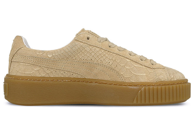(WMNS) PUMA Platform 'Exotskin - Natural Vachetta' 363377-02