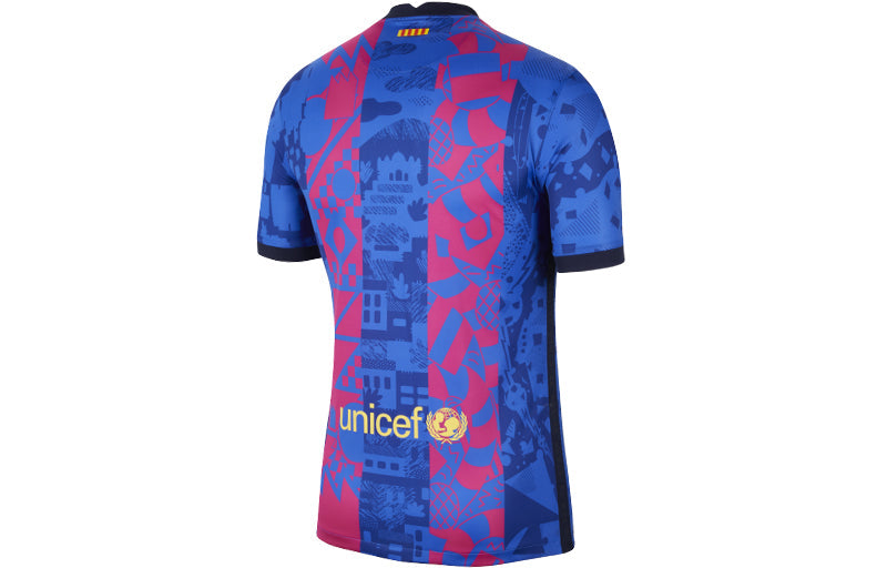 Nike FC Barcelona 21/22 Third Jersey 'Blue' DB5896-406
