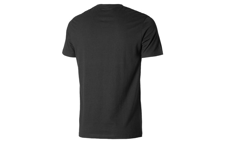 PUMA Bronzing Printing Casual Sports Round Neck Short Sleeve Black 576437-51