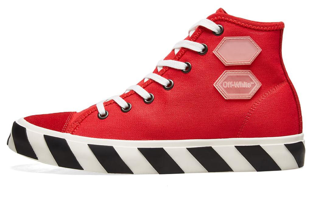 Off-White Vulc High 'Red' OMIA110R19C210352098