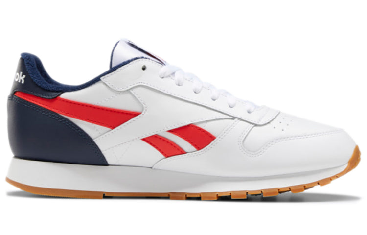 Reebok Classic Leather Sneakers 'White Black Red' EF7827