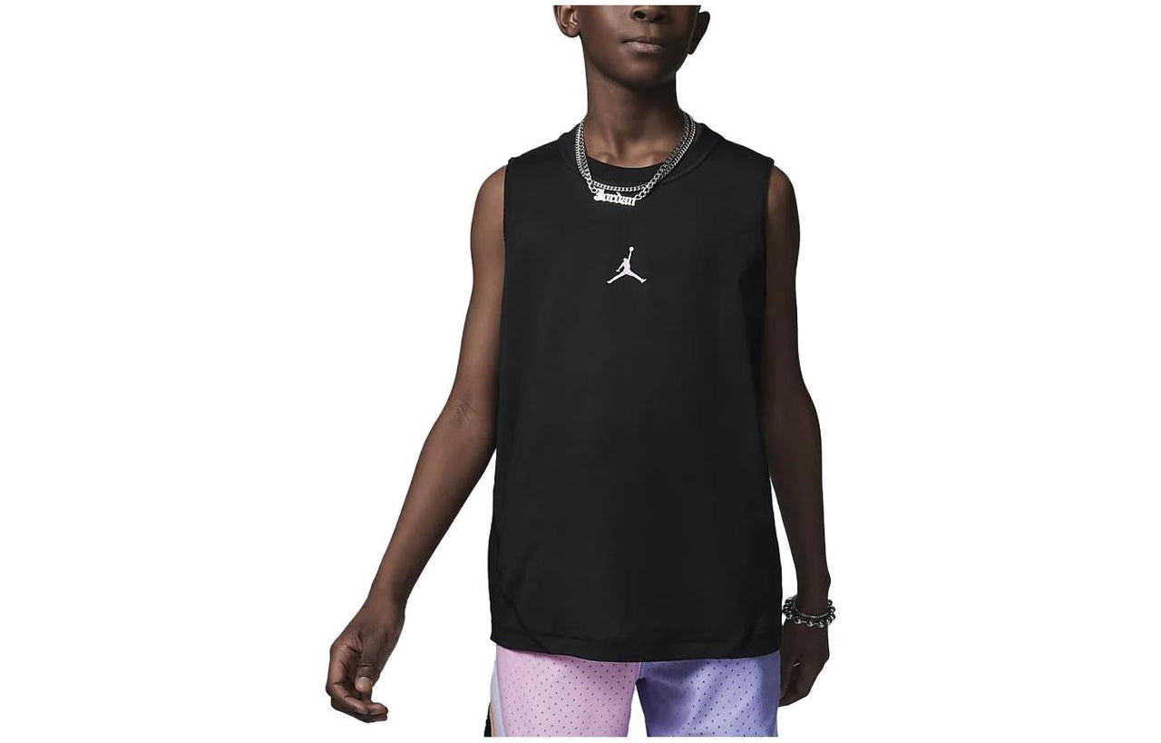 (GS) Air Jordan Tank top Dri-FIT Air 'Black' FQ0666-010