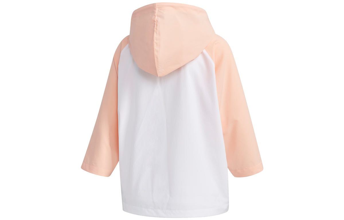 (WMNS) adidas neo Sleeve hooded Sports Jacket White FK9936