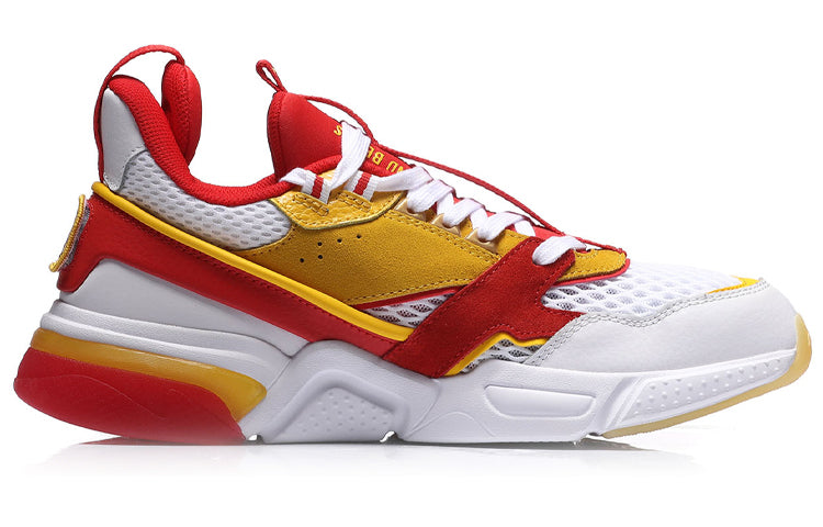 (WMNS) Li-Ning Stylish Shoes 'White Red Yellow' AGLN246-2