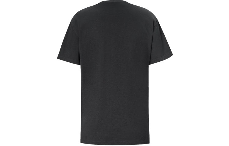 (WMNS) Converse Printing Round Neck Short Sleeve Black 10018939-001