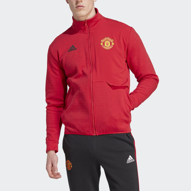adidas Manchester United Anthem Jacket 'Real Red' IA8564