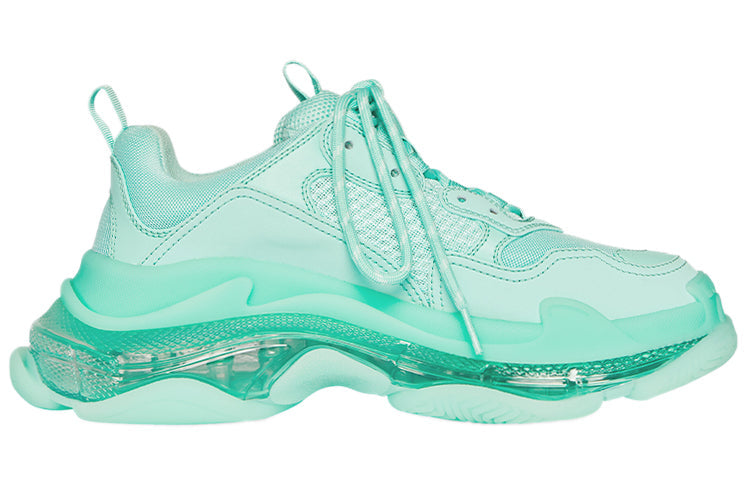(WMNS) Balenciaga Triple S Sneaker 'Clear Sole - Mint' 544351W2GA14500
