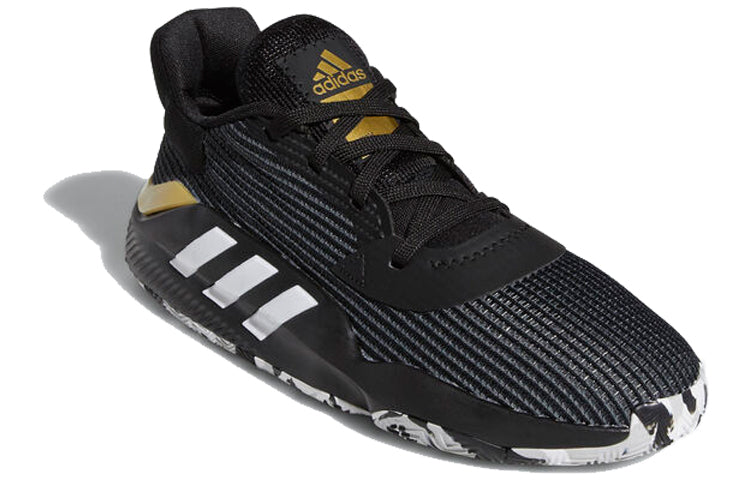 adidas Pro Bounce 2019 Low 'Black Gold Metallic' EF0469