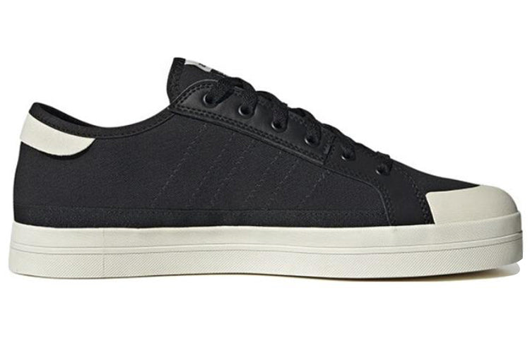 adidas neo City Canvas 'Black White' HQ6526
