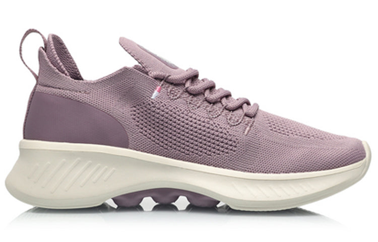 (WMNS) Li-Ning Eazgo 'Taupe Purple' AREQ052-3