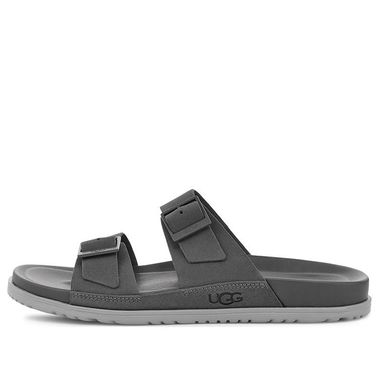 UGG Wainscott Buckle Slide 'Dark Grey' 1124901-DGRY