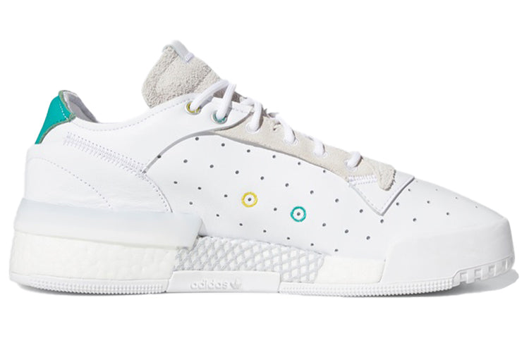 (WMNS) adidas Rivalry Rm Low 'White Green' FV4181