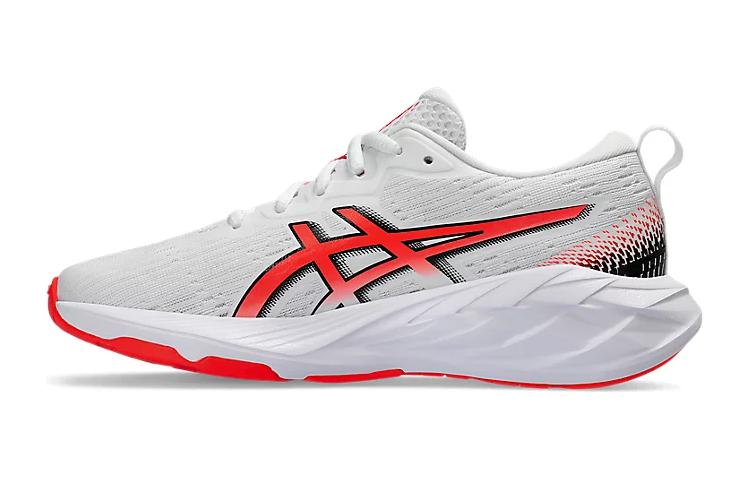 (GS) ASICS Novablast 4 'White Sunrise Red' 1014A317-100