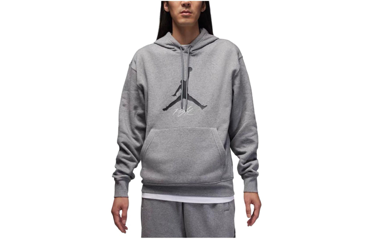 Air Jordan Fleece Hoodie 'Grey' FD7546-091