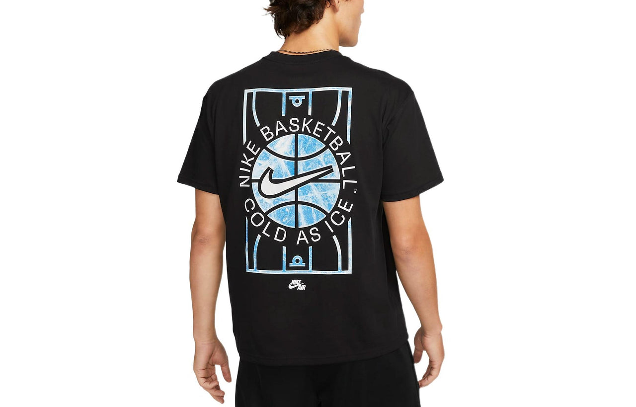 Nike Swoosh Basketball Graphic T-shirt (Asia Sizing) 'Black' DV9718-010