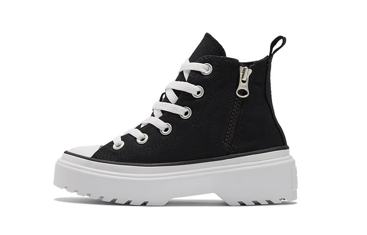 (PS) Converse Chuck Taylor All Star High Top Lugged Casual Shoes 'Black White' A03846C