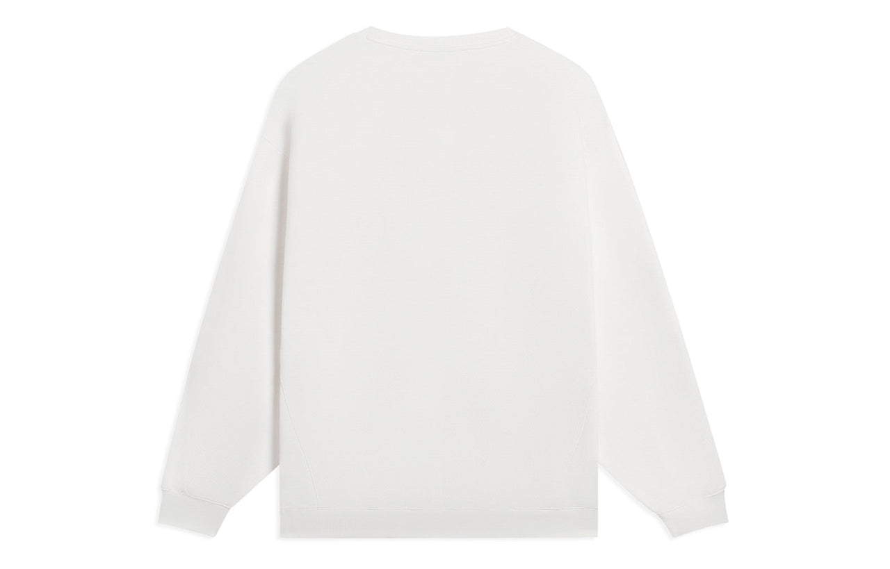 Li-Ning Logo Print Classic Pullover 'White' AWDS927-2