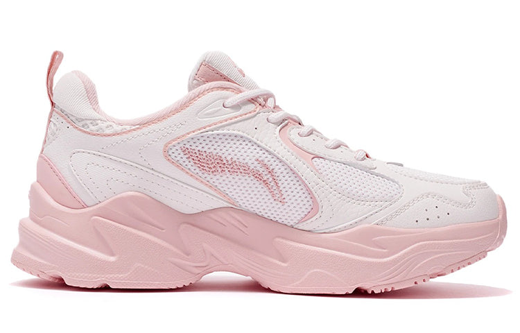 (WMNS) Li-Ning Running 'White Pink' ARLS008-1