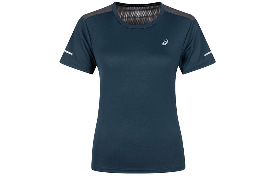 (WMNS) ASICS Icon Short Sleeve Training Top 'Velvet Pine' 2012D027-401