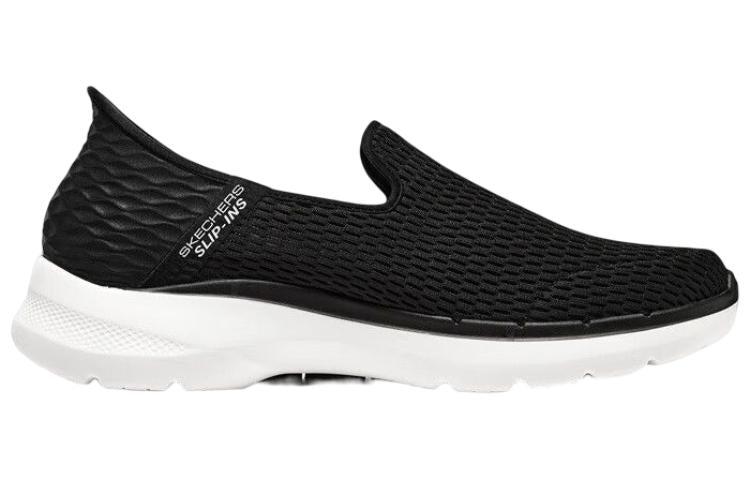 Skechers Go Walk 6 Shoes 'Black White' 894234-BLK