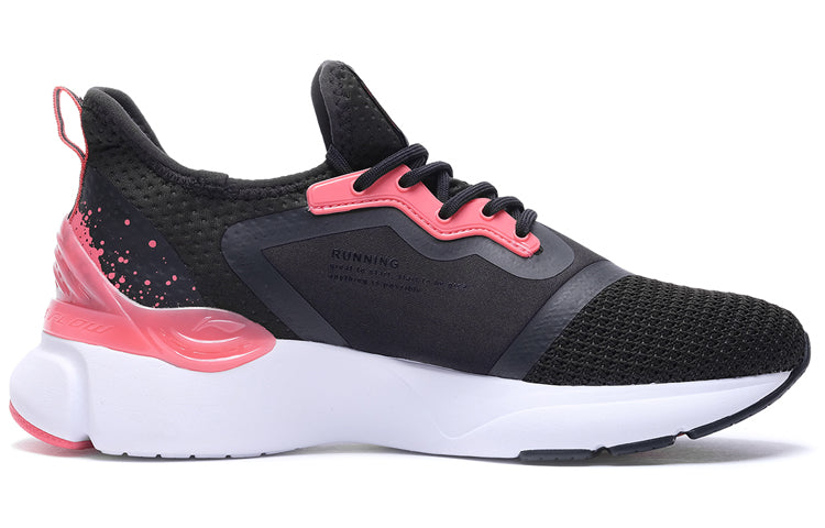 (WMNS) Li-Ning Crazy Run X 'Orange Red' ARHP076-1