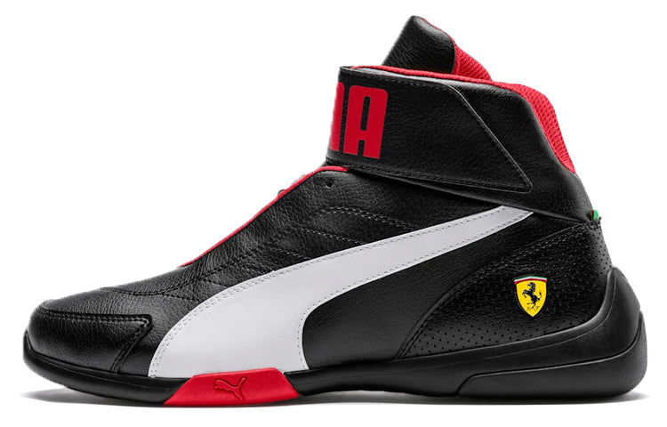 PUMA Scuderia Ferrari x Kart Cat Mid 3 'Black Red' 306220-02