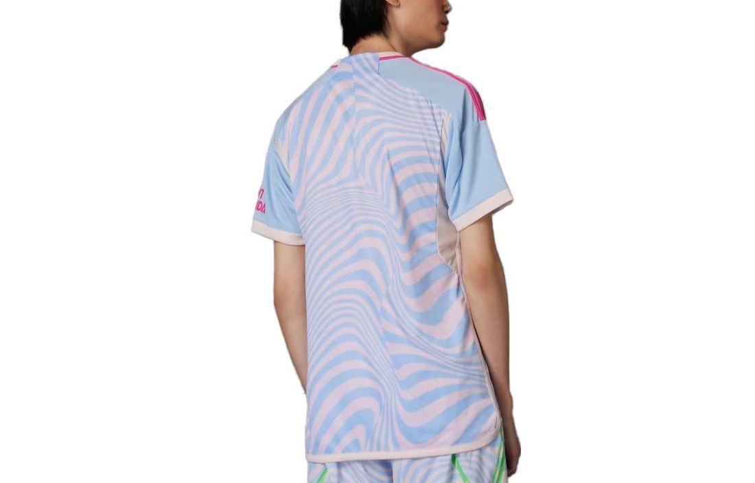 adidas Arsenal x adidas by Stella McCartney Jersey 'Blue Pink' HZ2119