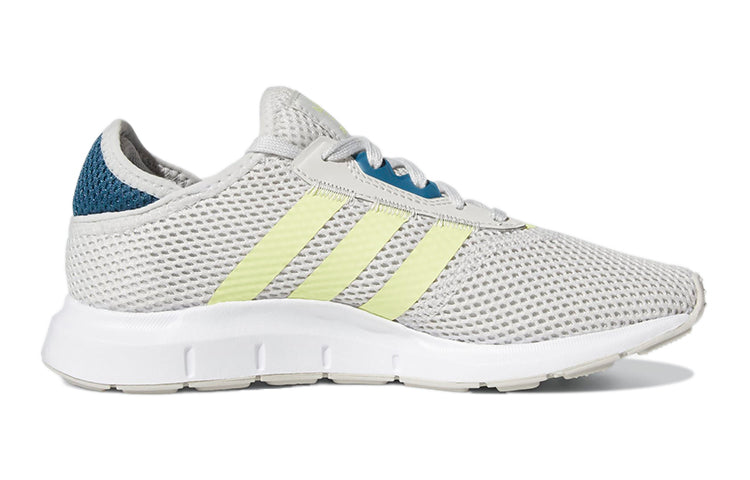 (GS) adidas originals Swift Run X 'Grey Yellow Orbit Indigo' Q47119