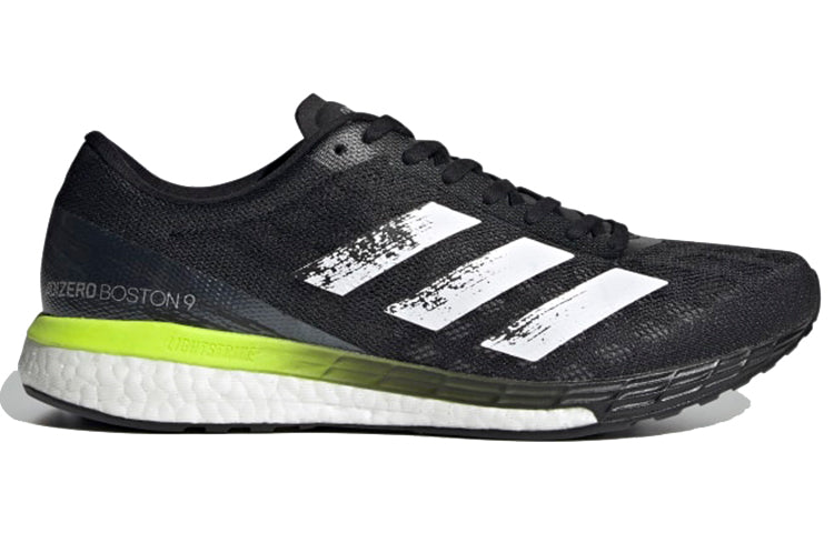 adidas Adizero Boston 9 'Black Solar Yellow' FY0343