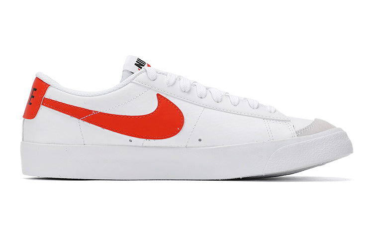 (GS) Nike Blazer Low '77 'White Team Orange' DA4074-106