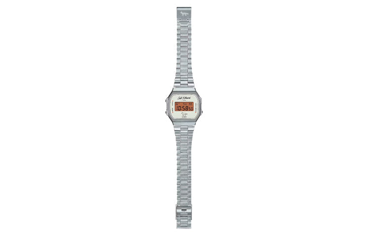 (WMNS) CASIO X Caf Kitsun Digital 'Silver' A168WECK-7A