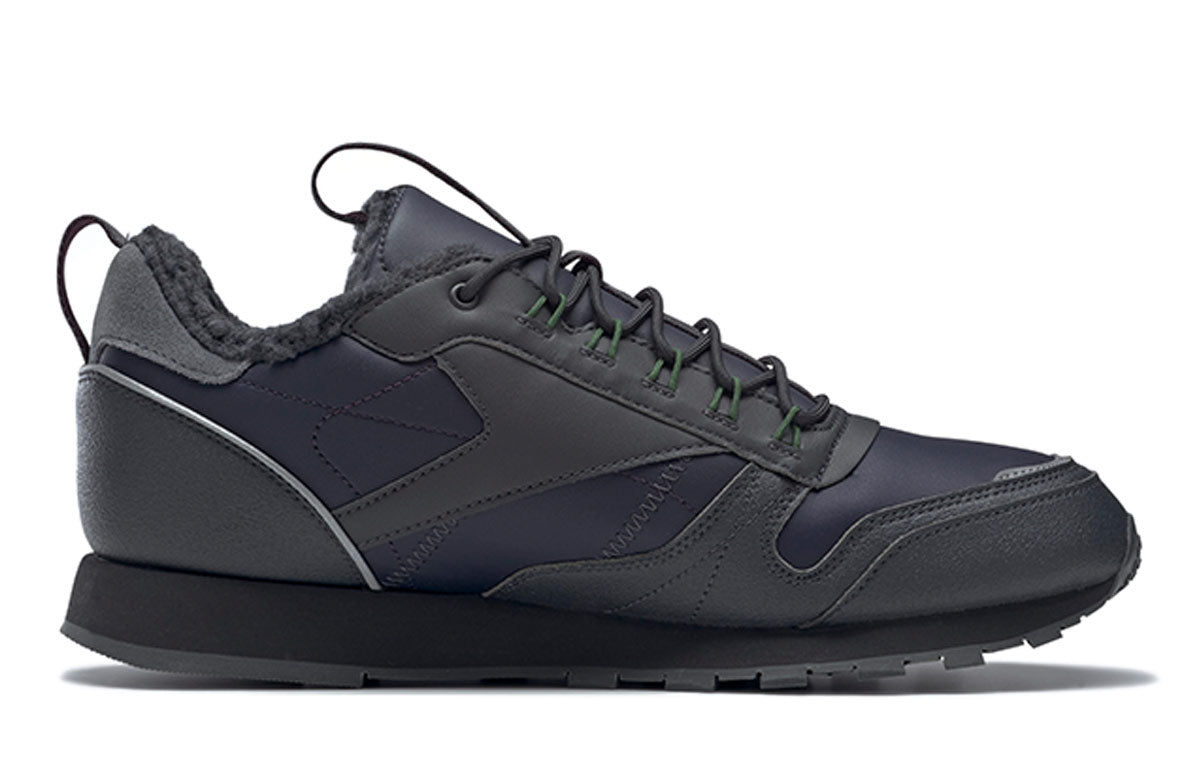 Reebok Classic Leather Shoes 'Black White' FZ1189