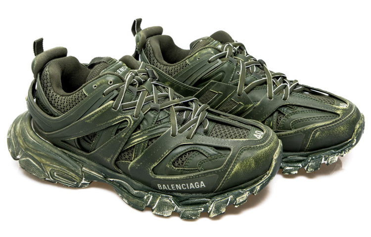 Balenciaga Track Sneaker 'Faded Green' 542023W3CN21200