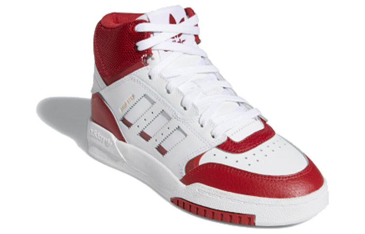 (GS) adidas originals Drop Step J 'White Red' EE8759