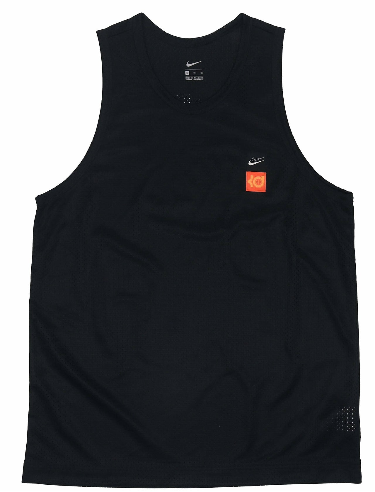 Men's Nike KD Durant Basketball Sports Printing Breathable Black Vest CV2408-010