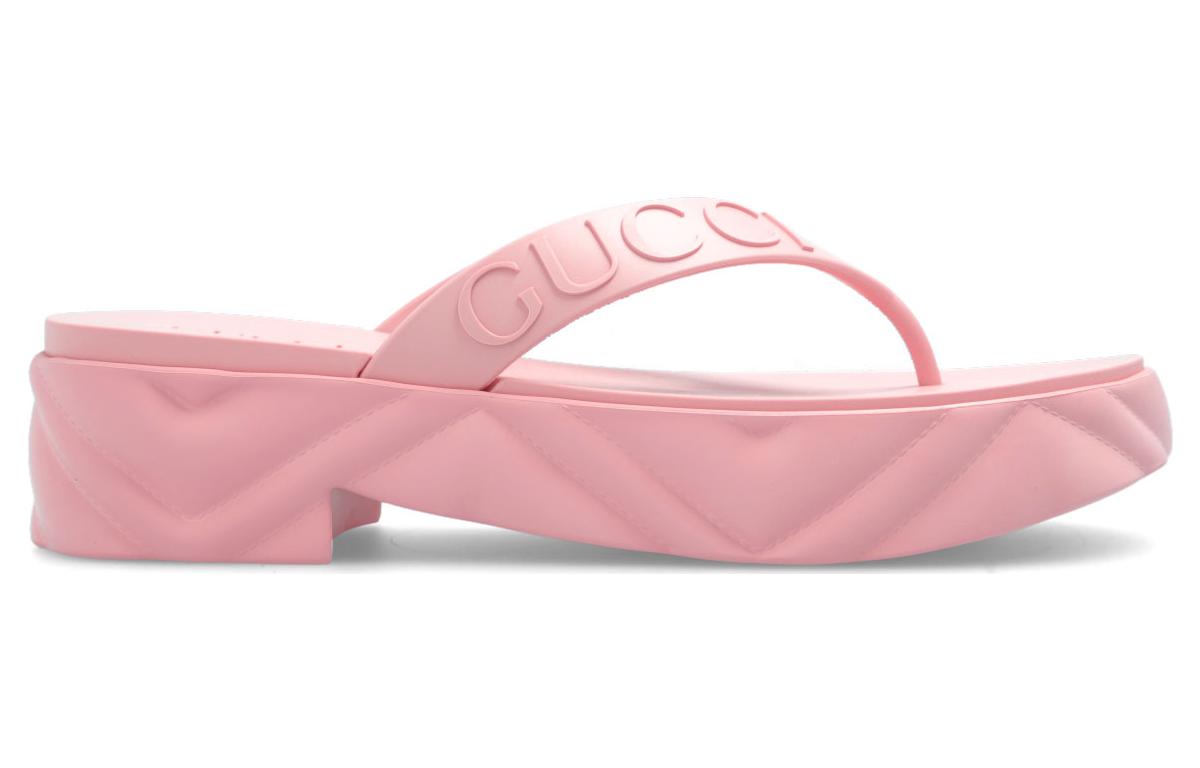 (WMNS) Gucci Thong Platform Sandal 'Pink' 746334-JFM00-5815