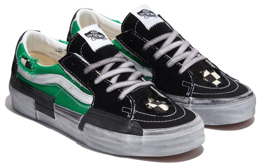 VANS Sk8-Low Reconstruct 'Black Green' VN0009QSYJ71