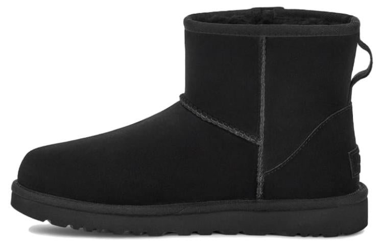 (WMNS) UGG Classic Mini Bailey Zip Boot 'Black' 1151230-BLK