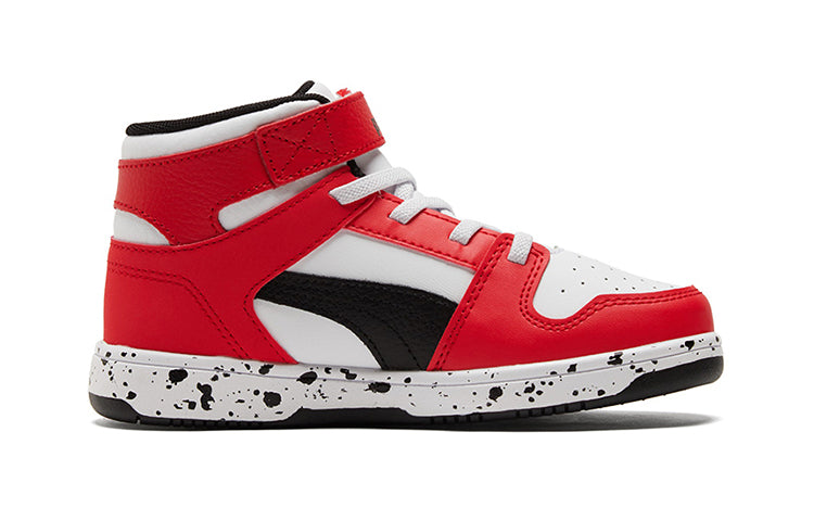 (PS) PUMA Rebound LayUp 'Speckled - High Risk Red' 386925-01