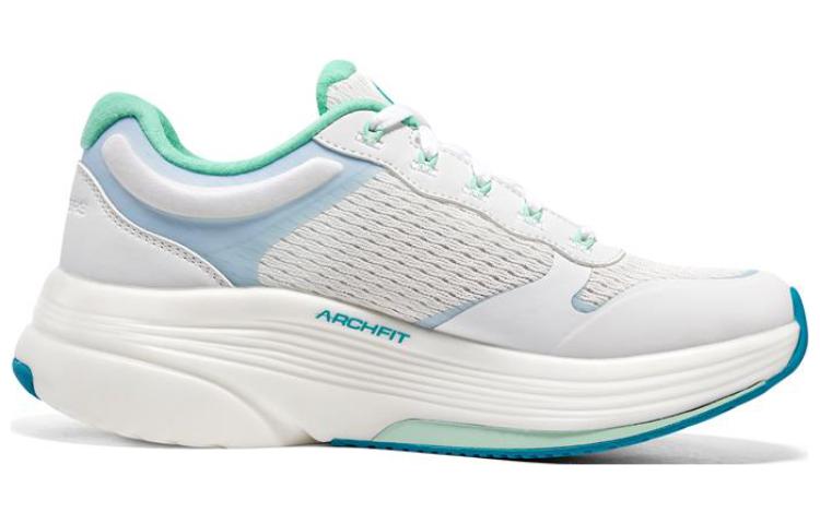 (WMNS) Skechers Go Walk Distance Walker 'White Aqua' 125130-WAQ