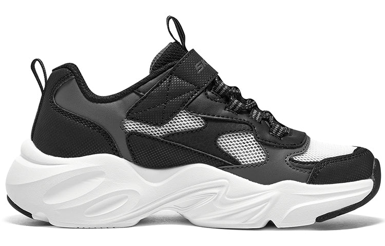 (GS) Skechers DLITES 1.0 'Black Grey' 405235L-BKGY