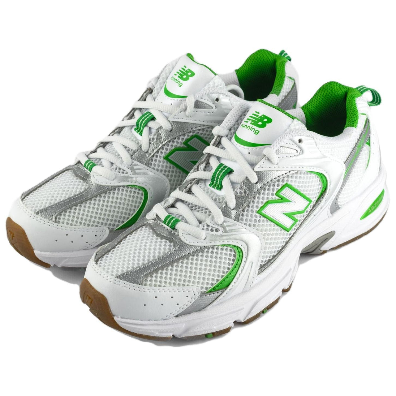 New Balance 530 Running Sneakers 'White Green' MR530AS
