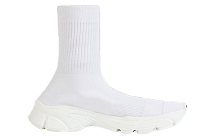 (WMNS) Balenciaga Speed 3.0 High-Top Running Shoes White 654466W2DN29000