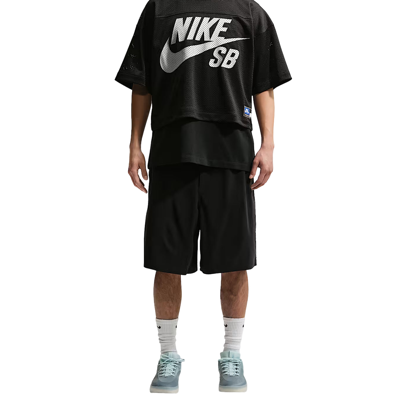 Nike SB Skate Shorts 'Black White' IF1096-010
