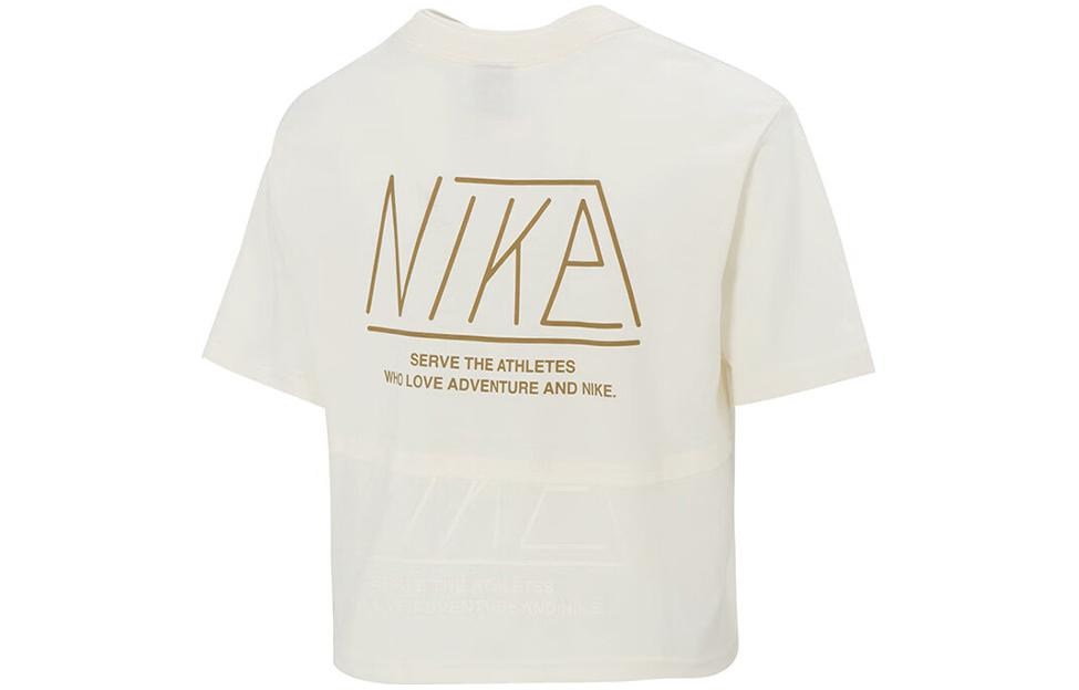 (WMNS) Nike Logo T-Shirt 'White' FQ7009-110