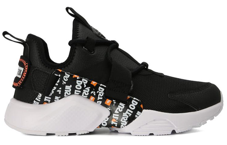 (WMNS) Nike Air Huarache City Low 'Just Do It Black' AO3140-001