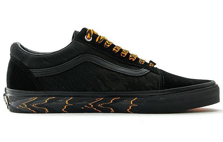 HuaTunan x Vans Old Skool Low-top Sneakers Black Unisex VN000ZDFBLK