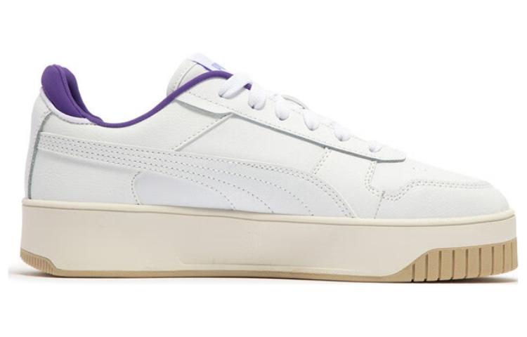 (WMNS) PUMA Carina Street 'White Purple Ivory' 389390-04