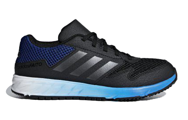 (GS) adidas Faito Rc J Shoes Black/Blue BD7178