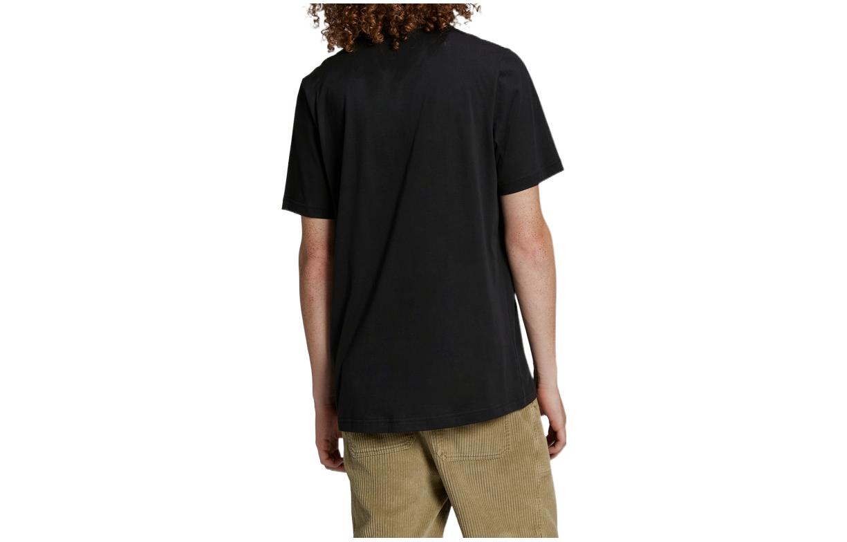 adidas real Madrid Alphabet Printing Casual Short Sleeve Black HG1242